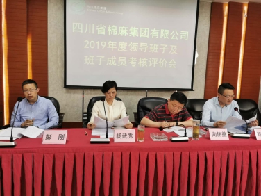 集團(tuán)公司召開2019年度領(lǐng)導(dǎo)班子及班子成員考核評價(jià)會